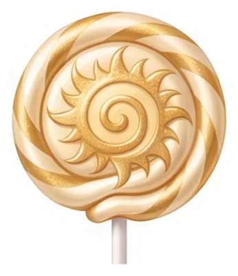 Sun Spiral Lollipop